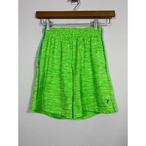 Old Navy Active Go-Dry Shorts Boys S 6-7 Neon Green Athletic